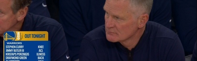 开云体育下载-不忍直视！勇士本场对阵尼克斯 大小库里&amp;巴特勒&amp;追梦等8人缺席